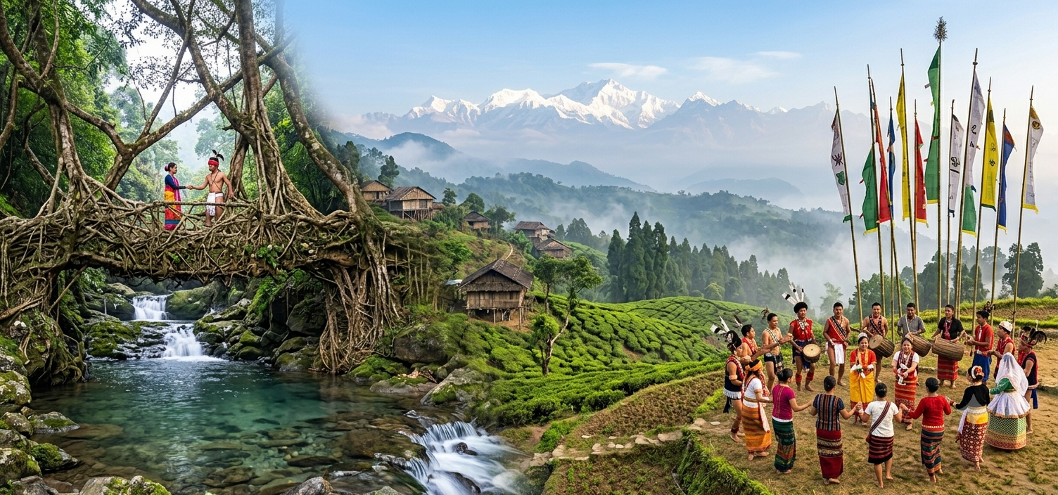 Northeast India - 7 Sister States